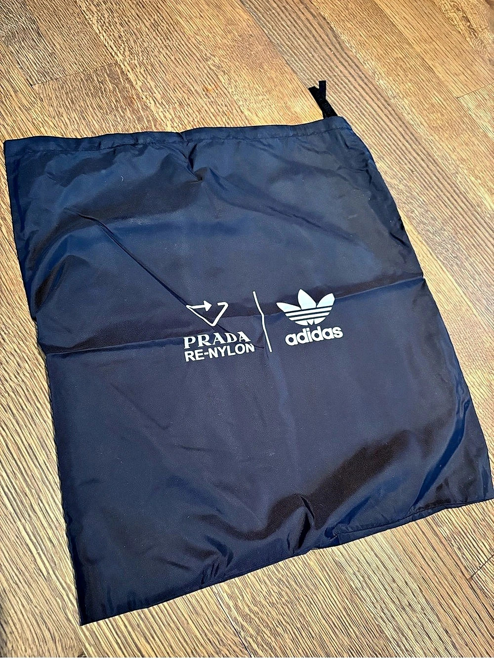 Prada x Adidas Re-Nylon Dust Bag Blue Travel Bag